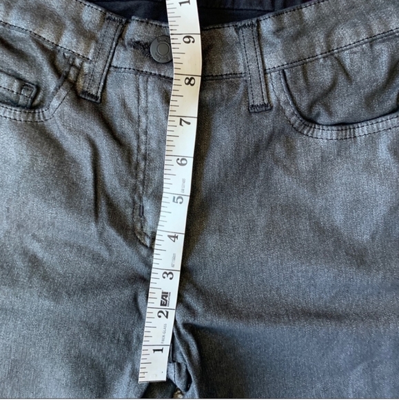 💫2 for $40 💫 Boden Metallic Skinny Jeans Women's size 5 Sparkly Black - Picture 3 of 12